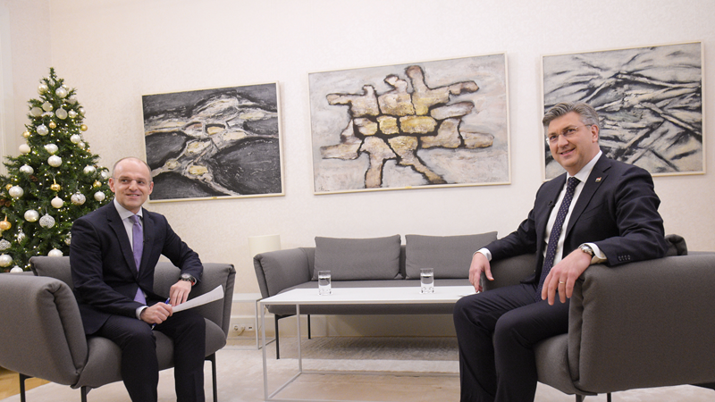 Plenković za Dnevnik Nove TV: Hrvatska ima način zaštititi interese Hrvata u BiH, bez da antagonizira sve druge aktere